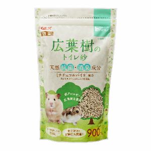 ジェックス GEX ジェックス ハビんぐ 広葉樹のトイレ砂 900ml