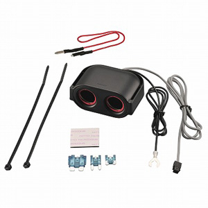 カーメイト CARMATE カーメイト CZ483 ヒューズ電源 増設ソケット ドライブレコーダー用 2連