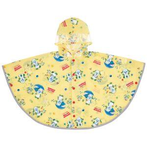 スケーター SKATER スケーター いないいないばあっ キッズ レインポンチョ 前開き RAPO3