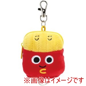 スケーター SKATER スケーター バーガーCONポテト リール付き ぬいぐるみ キーホルダー ZRNK1