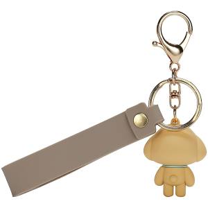 スケーター SKATER スケーター トイプードル ラバーマスコット付 キーホルダー ZRMKH1