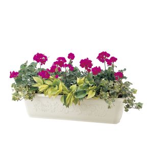 リッチェル Richell リッチェル ハナール 植木鉢 プランター 55型 アイボリー