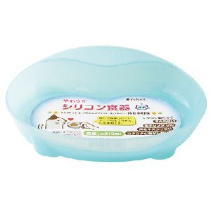アースペット EARTH アースペット ターキー ペファミ やわらかシリコン食器 猫用 S ブルー