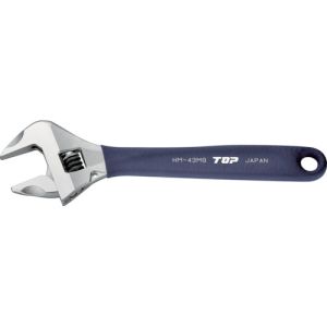 トップ工業 TOP トップ工業 HM-43MGNB ワークワイド ガタ無しモンキレンチ グリップ付