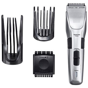 テスコム TESCOM テスコム TT590A-S ヘアーカッター 海外利用OK 水洗いOK シルバー TESCOM