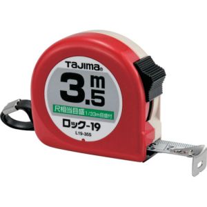 タジマ TAJIMA タジマ L1935SBL ロック-19 3.5m 尺相当目盛付 ブリスター