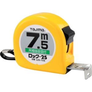 タジマ TAJIMA タジマ L2575SBL ロック-25 7.5m 尺相当目盛付 ブリスター