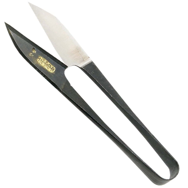 中島利器 NAKAJIMA 中島利器 東富士 鋼付 いぶし 東型 握り鋏 105mm