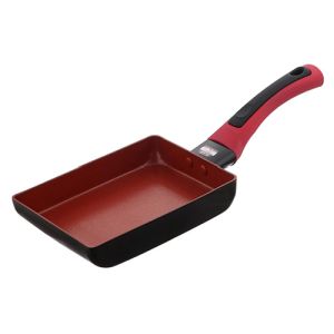 ベストコ BESTOCO ベストコ 玉子焼き 13×18cm レッド ND-4457