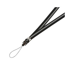 エツミ スリムラインストラップ(ブラック/グレー) E-1812