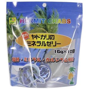三晃商会 SANKO 三晃商会 オカヤドカリのミネラルゼリー 16g×10個