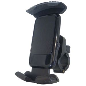 キャプテンスタッグ CAPTAIN STAG キャプテンスタッグ スマートフォン ホルダー 2点止め 直径 15～32mm対応 ブラック Y-5005