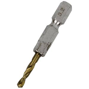 SK11 SK11 六角軸Tin鉄ドリル 極短 3.2mm