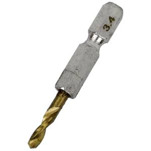 SK11 SK11 六角軸Tin鉄ドリル 極短 3.4mm