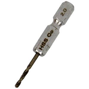 SK11 SK11 六角軸Coステンドリル 極短 2.0mm