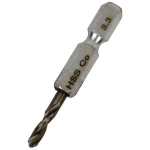 SK11 SK11 六角軸Coステンドリル 極短 3.3mm