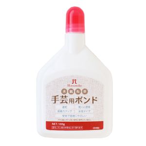 ハマナカ Hamanaka ハマナカ 木 紙 布 革 手芸用 クラフトボンド 100g 白 H464-105