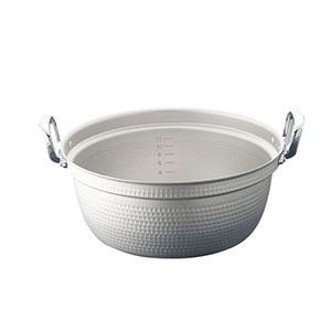 北陸アルミニウム ホクア プロマイスター 極厚 円付鍋 料理鍋 目盛付 33cm 目盛付 北陸アルミニウム