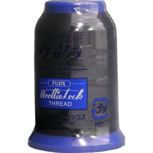 フジックス FUJIX フジックス ウーリー ロックミシン糸 25g 1000m col.99 FK87-99