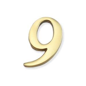 光 光 LB38-9 ゴールド文字 数9