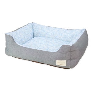 ペットプロジャパン PetPro ペットプロジャパン Homey ひんやり冷感スタイリッシュツイルスクエアベッド M ブルーグレー