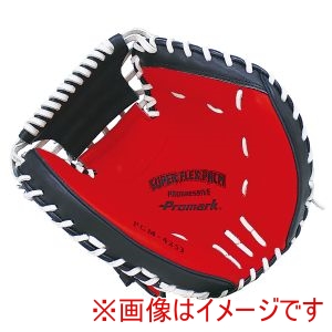 プロマーク Promark プロマーク PCM-4253 軟式キャッチャーミット 一般右投げ用 捕手 RD/BK