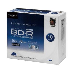 ハイディスク HI DISC 磁気研究所 JIKI HDVBR25RP10SC BD-R 10枚パック
