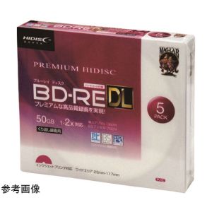 ハイディスク HI DISC 磁気研究所 JIKI HDVBE50NP5SC BD-REDL 5枚パック