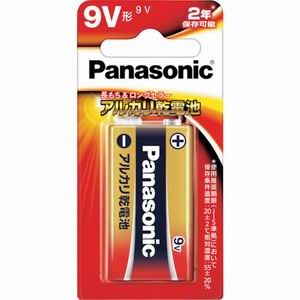 パナソニック（Panasonic） アルカリ乾電池 9V形 6LR61XJ/1B