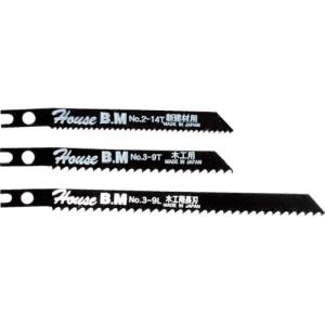 ハウスビーエム HOUSE BM ハウスビーエム N0214 兼用ジグソー替刃 10枚入り 新建材用 NO214 HOUSE BM