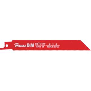 ハウスビーエム HOUSE BM ハウスビーエム KS-3018 兼用セーバーソーブレード 10枚入り 鉄工用 300×18山 HOUSE BM