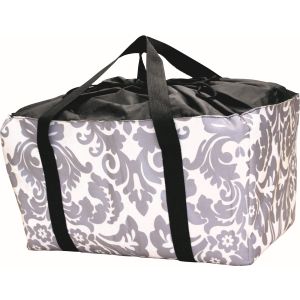 オカザキ オカザキ 保温保冷 ショッピングバッグ アラベスク柄