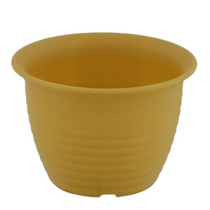 オクト オクト フラワーリングポット モスイエロー 4号 MA-3258