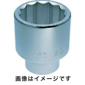 KTC 京都機械工具 KTC B50-65 25.4sq. ソケット 十二角 65mm