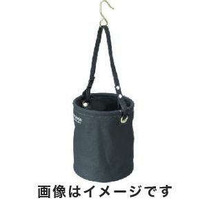 トラスコ TRUSCO トラスコ TADB-270N 電工バケツΦ270×300 黒 TRUSCO