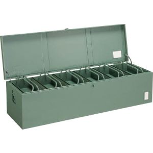 トラスコ TRUSCO トラスコ 中型車載用工具箱 中皿付 1400×420×370 1台 F-14000 メーカー直送 代引不可 北海道・沖縄・離島不可