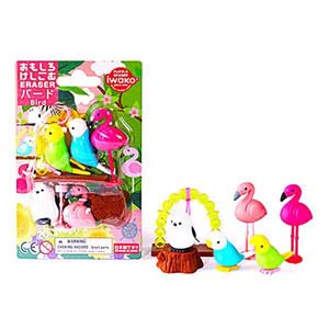 イワコー イワコー おもしろ消しゴム バード