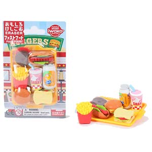 イワコー イワコー おもしろ消しゴム ファーストフード