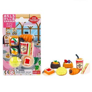 イワコー イワコー おもしろ消しゴム カフェ