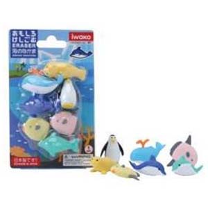 イワコー イワコー おもしろ消しゴム 海のなかま