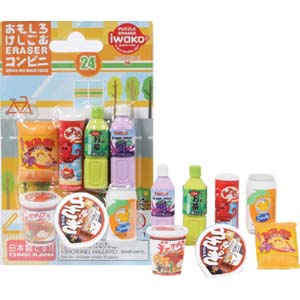 イワコー イワコー おもしろ消しゴム コンビニ