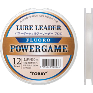 東レ TORAY 東レ パワーゲーム ルアーリーダー フロロ 50lb 30m