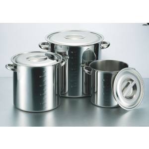 大屋金属 CLO 電磁モリブデン 寸胴鍋 目盛付 30cm クローバー 大屋金属